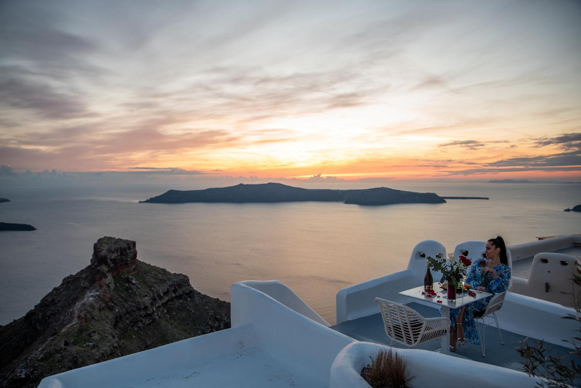 Heavens Edge Hotel Imerovigli  Exterior foto